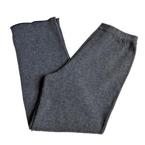 GISPA 100% Wool Gray Pull On Pants - Size 8